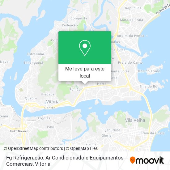 Fg Refrigeração, Ar Condicionado e Equipamentos Comerciais mapa