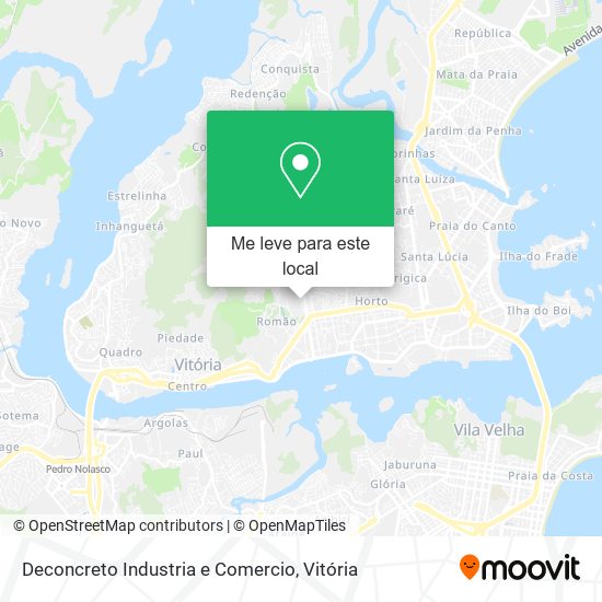 Deconcreto Industria e Comercio mapa