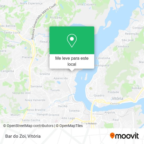 Bar do Zoi mapa