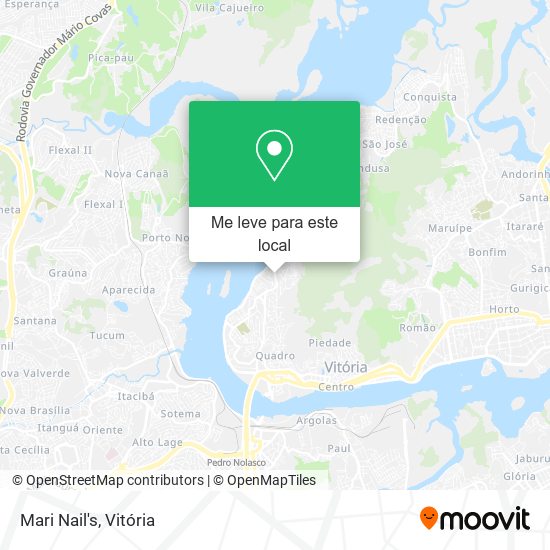 Mari Nail's mapa