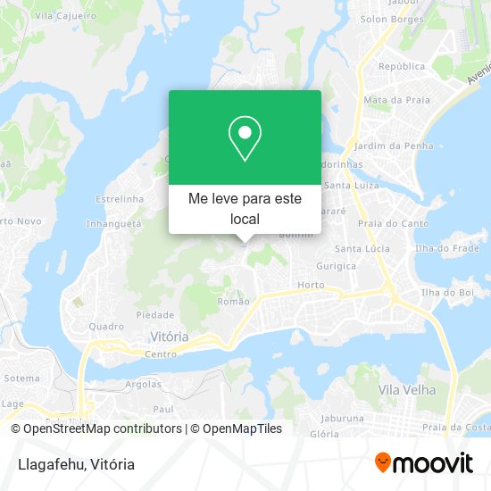 Llagafehu mapa