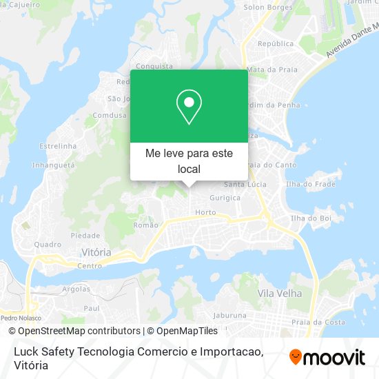 Luck Safety Tecnologia Comercio e Importacao mapa