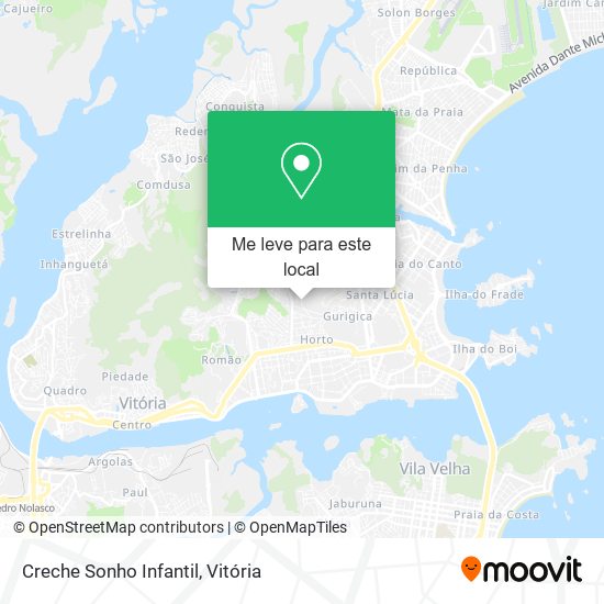 Creche Sonho Infantil mapa