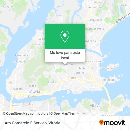 Am Comercio E Servico mapa