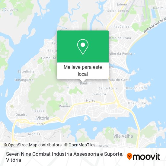 Seven Nine Combat Industria Assessoria e Suporte mapa