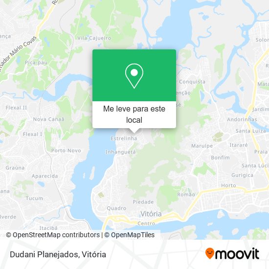 Dudani Planejados mapa