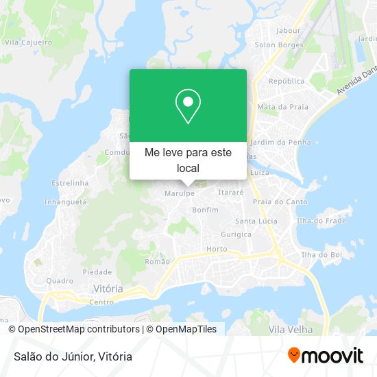 Salão do Júnior mapa