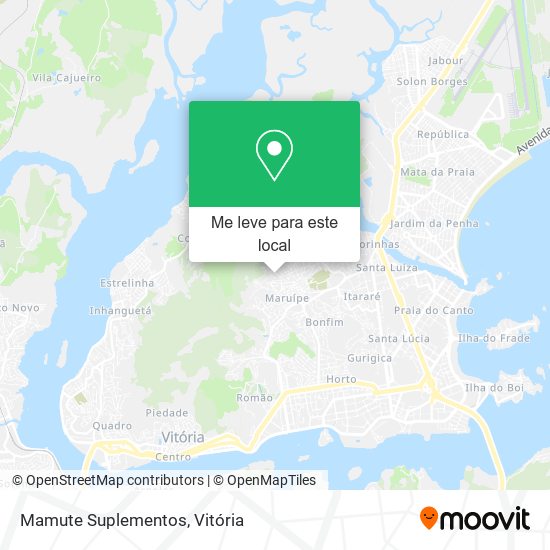 Mamute Suplementos mapa