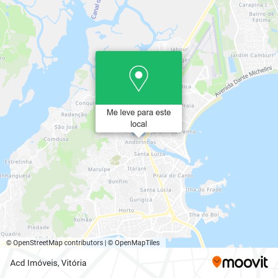 Acd Imóveis mapa