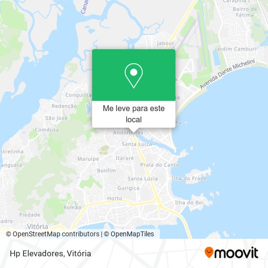 Hp Elevadores mapa
