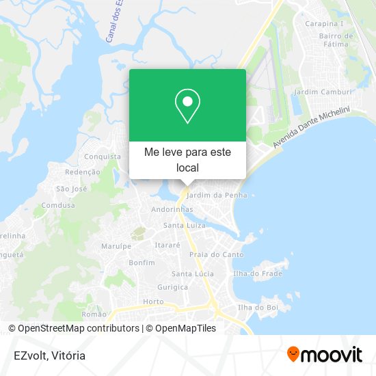 EZvolt mapa