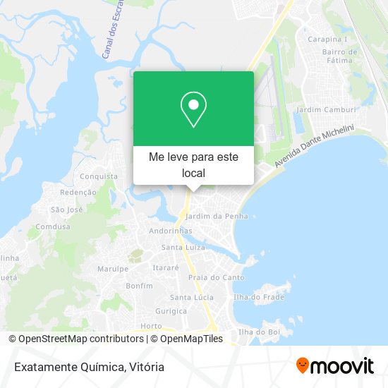 Exatamente Química mapa