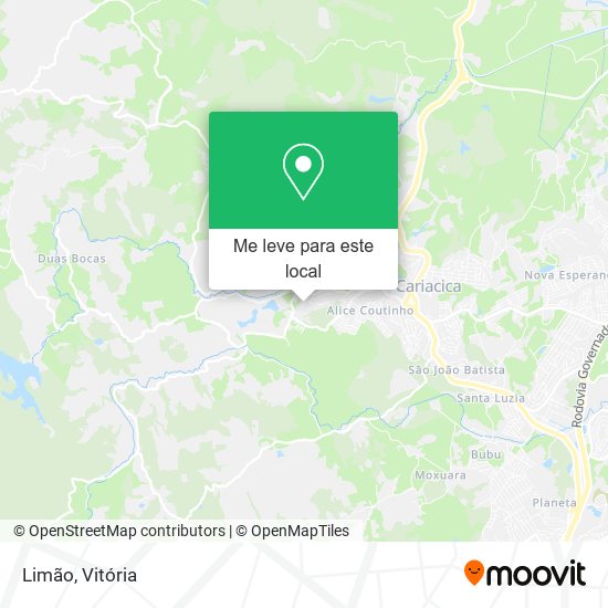 Limão mapa