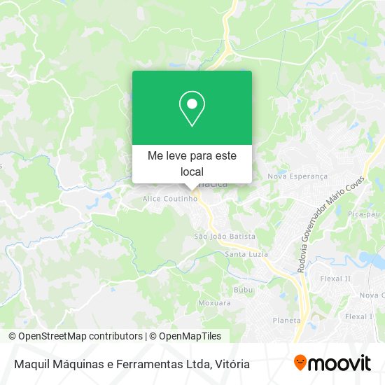 Maquil Máquinas e Ferramentas Ltda mapa