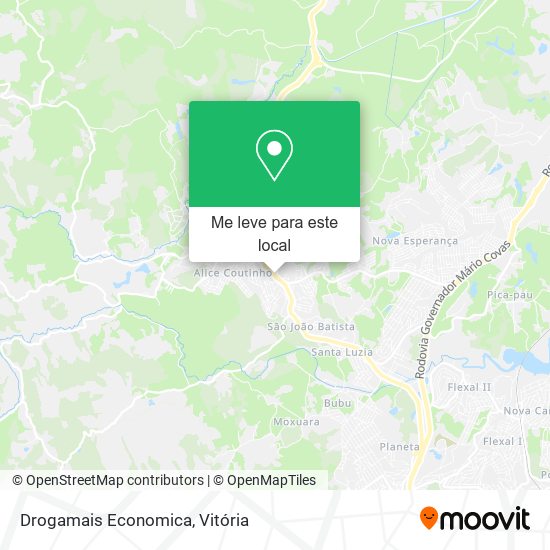 Drogamais Economica mapa