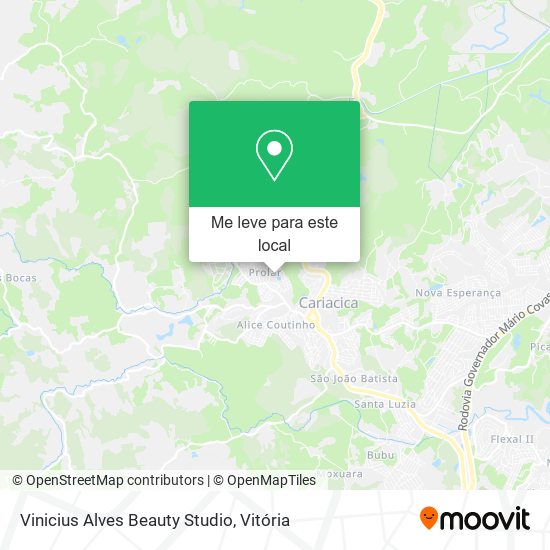 Vinicius Alves Beauty Studio mapa