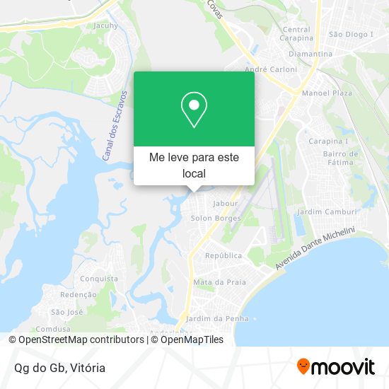 Qg do Gb mapa