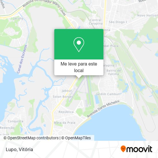 Lupo mapa