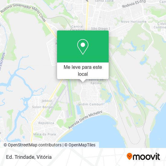 Ed. Trindade mapa