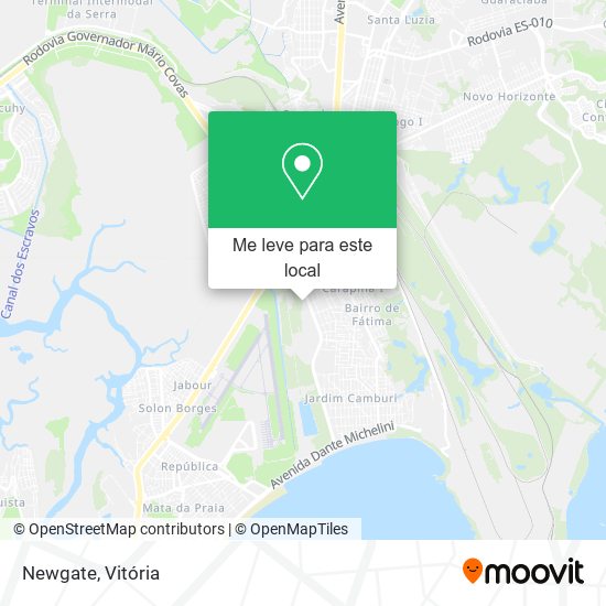 Newgate mapa