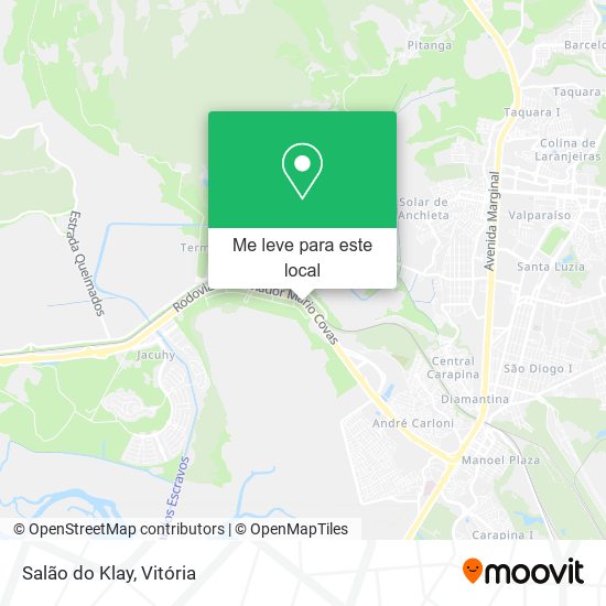 Salão do Klay mapa