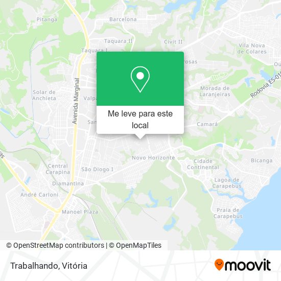 Trabalhando mapa