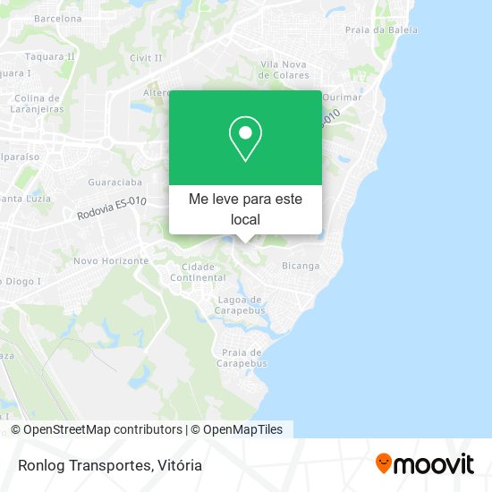 Ronlog Transportes mapa