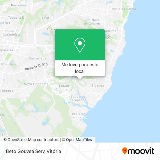 Beto Gouvea Serv mapa