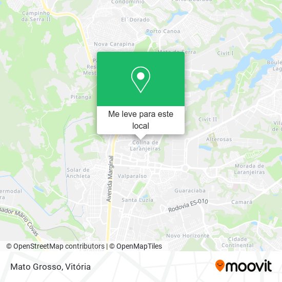 Mato Grosso mapa