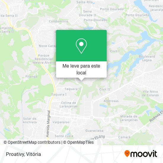 Proativy mapa