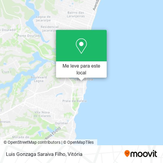 Luis Gonzaga Saraiva Filho mapa