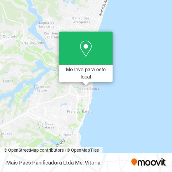Mais Paes Panificadora Ltda Me mapa