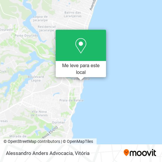 Alessandro Anders Advocacia mapa
