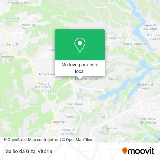 Salão da Giza mapa