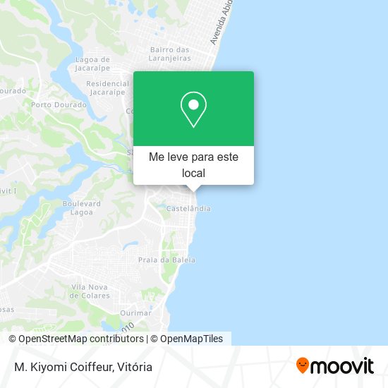 M. Kiyomi Coiffeur mapa
