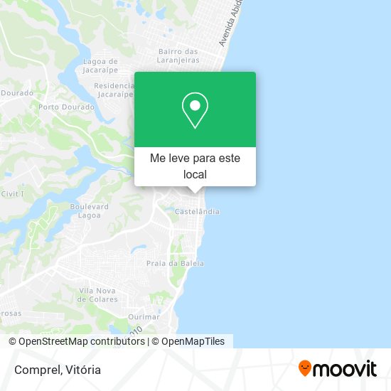 Comprel mapa