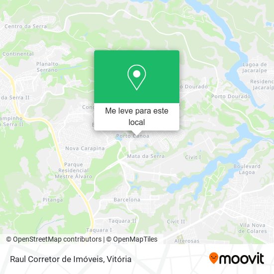 Raul Corretor de Imóveis mapa