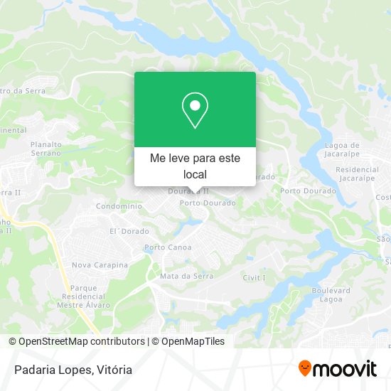 Padaria Lopes mapa