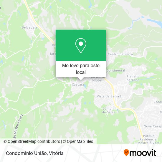 Condominio União mapa
