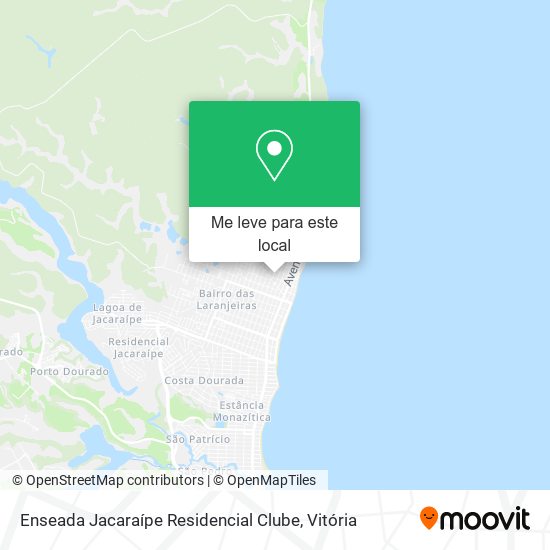 Enseada Jacaraípe Residencial Clube mapa