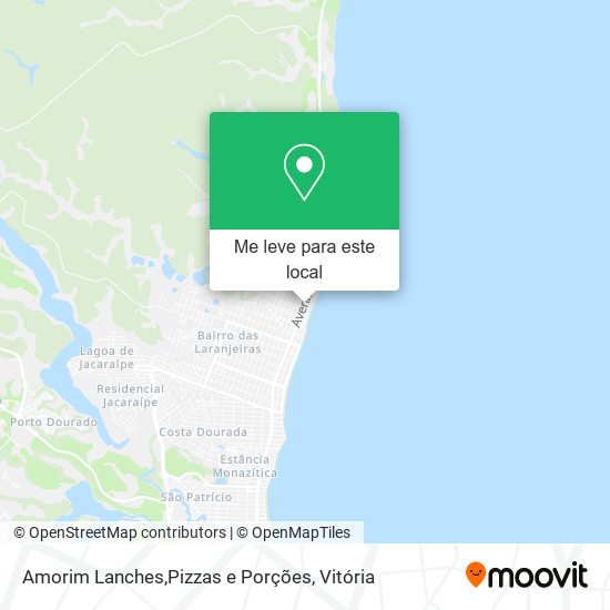 Amorim Lanches,Pizzas e Porções mapa