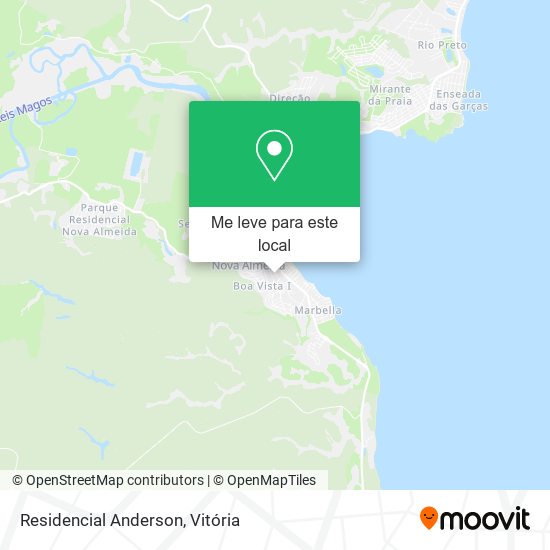 Residencial Anderson mapa