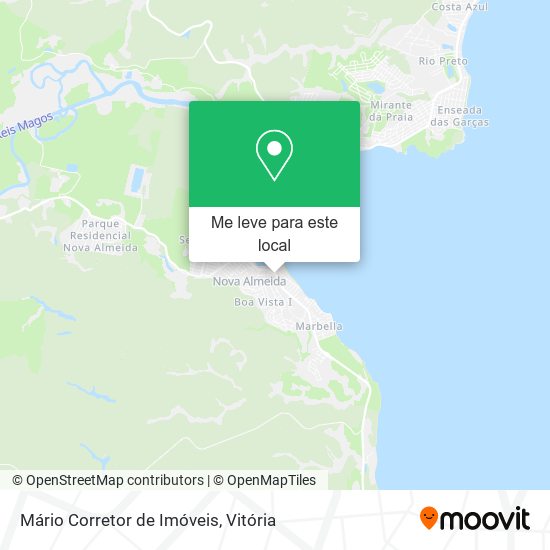 Mário Corretor de Imóveis mapa