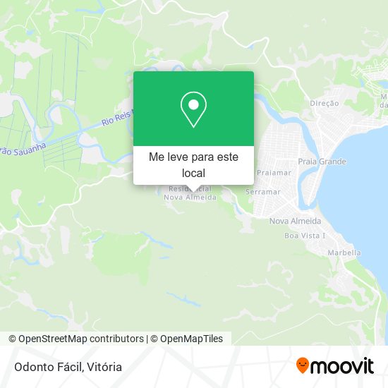 Odonto Fácil mapa