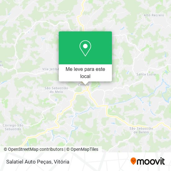 Salatiel Auto Peças mapa