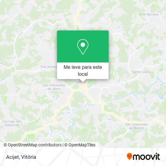 Acijet mapa