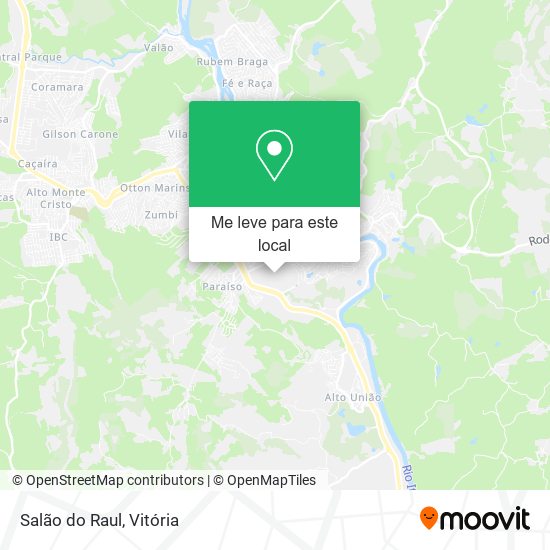 Salão do Raul mapa