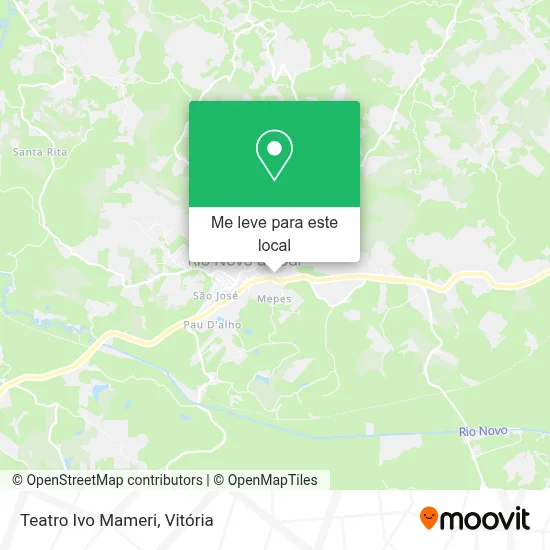 Teatro Ivo Mameri mapa
