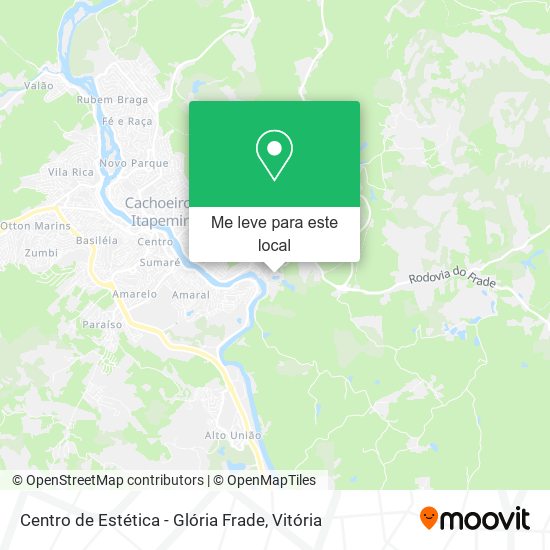 Centro de Estética - Glória Frade mapa