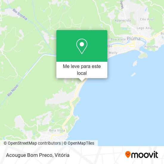 Acougue Bom Preco mapa